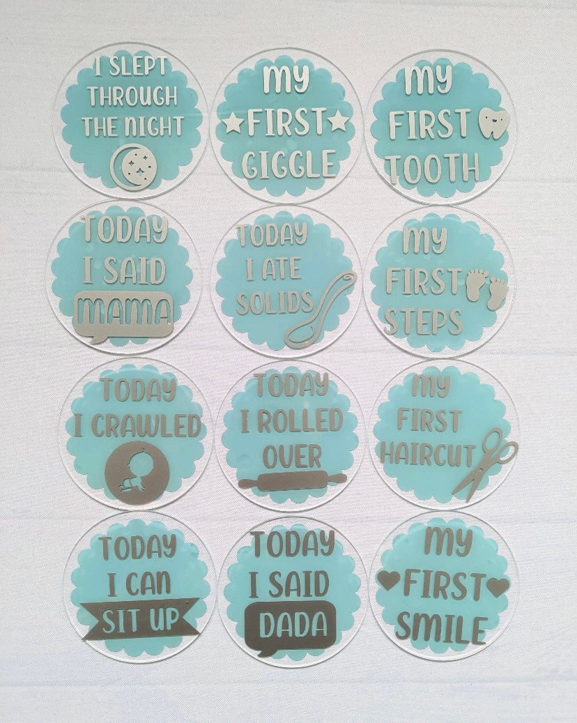 “My First” & “Today I” Milestone Discs